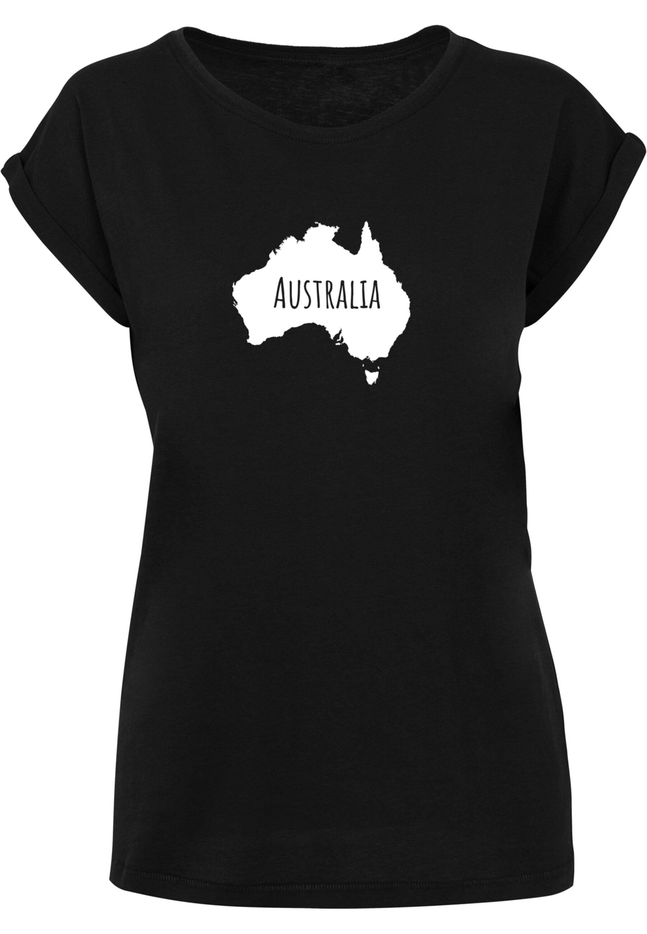 T-shirt 'Australia X' Merchcode en noir : devant
