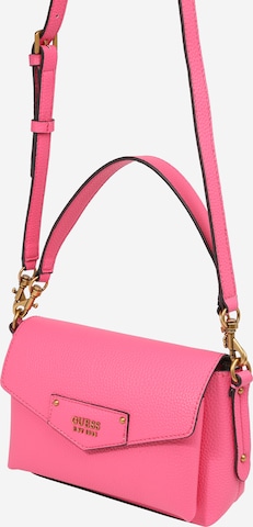 GUESS Shoulder Bag 'Brenton' in Pink
