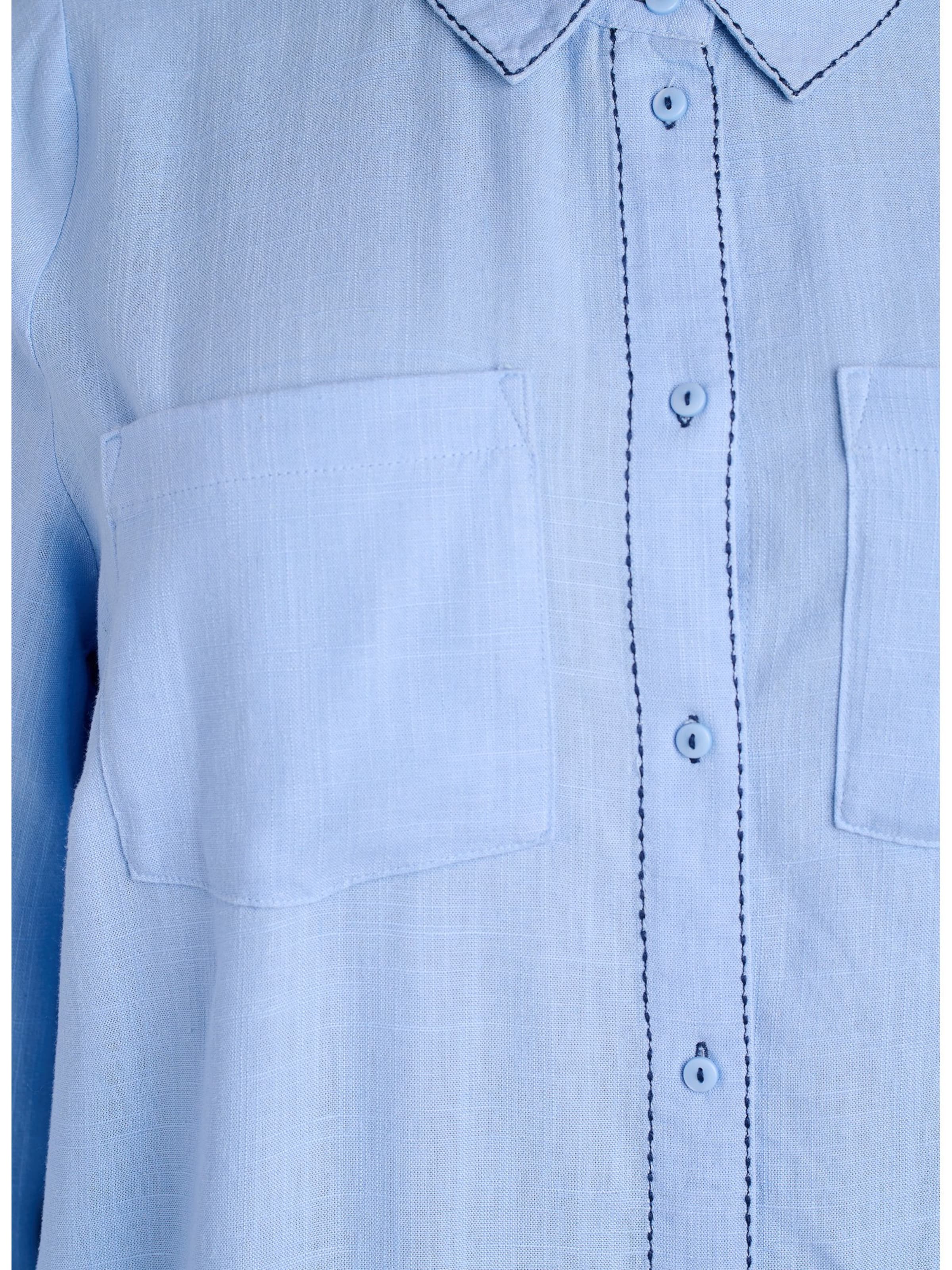 Zizzi Блузка 'Esmile' в Синий