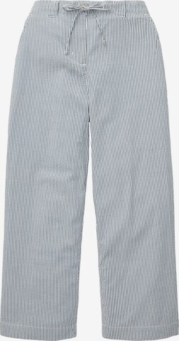 Regular Pantalon TOM TAILOR en bleu : devant