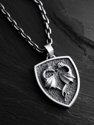 REYTEL Anhänger 'DRAGONS HEART'‌‌‌‌‌‌‌‌‌ in Silber