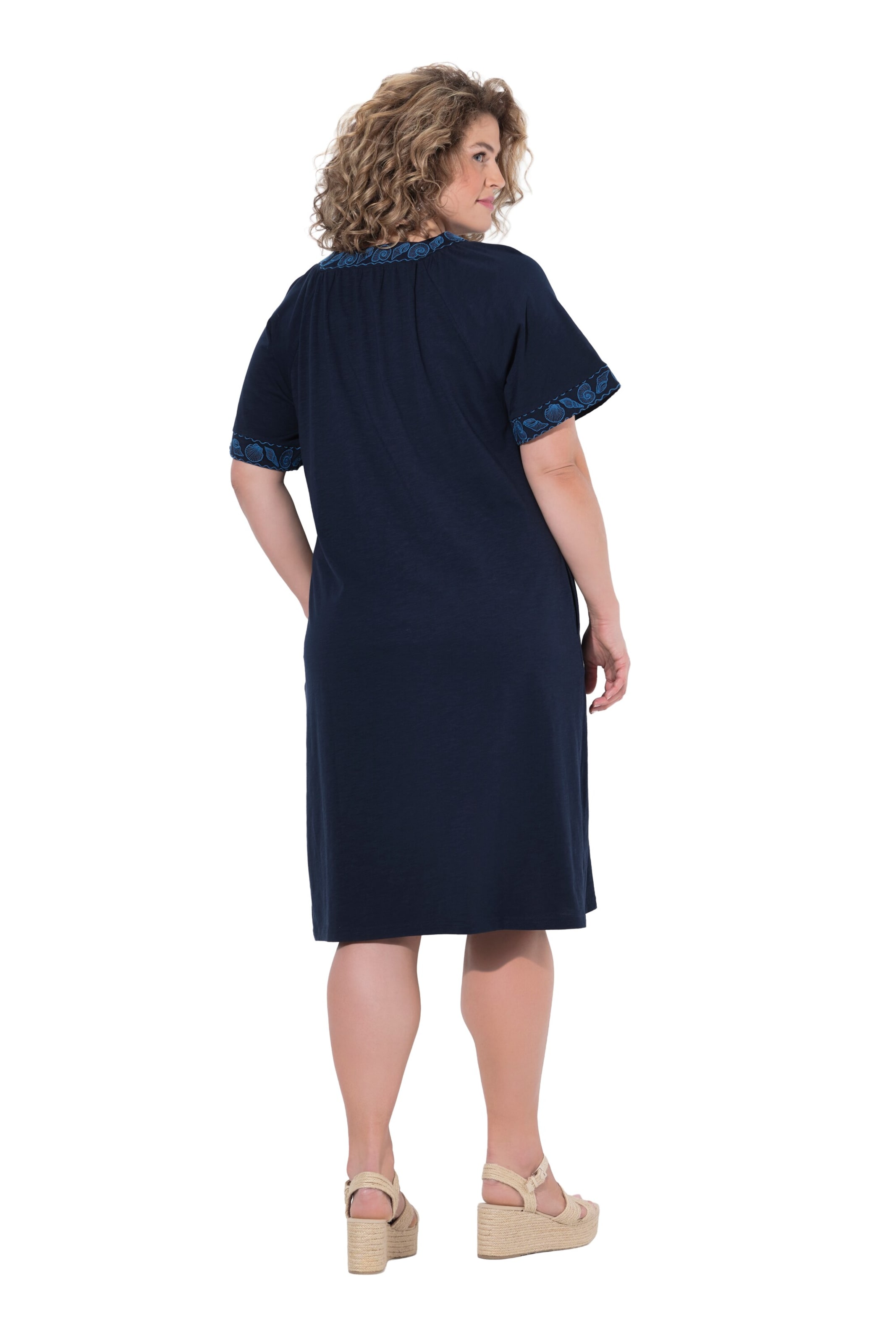 Ulla Popken Kleid in Blau