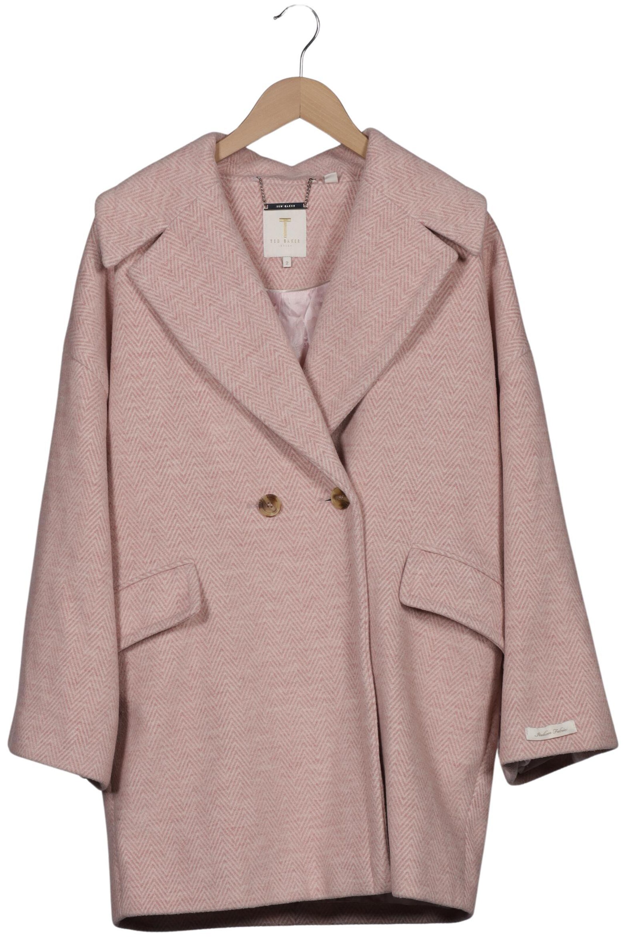 Ted Baker Mantel M in Pink: Vorderseite