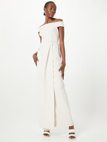 Lauren Ralph Lauren - Vestido de festa 'Saran' em bege