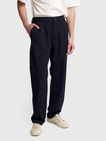 Regular Pantalon à pince Giesto en bleu