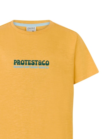 PROTEST Shirt 'PRTBarlow JR' in Gelb