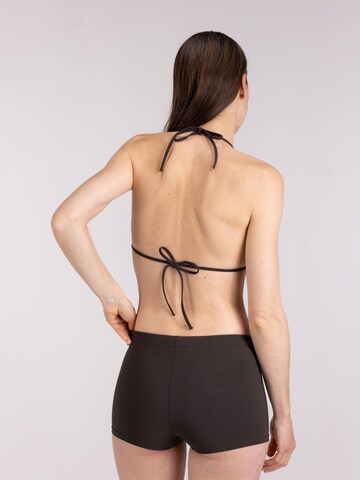 WALLIEN Triangle Bikini Top 'Triangle' in Brown