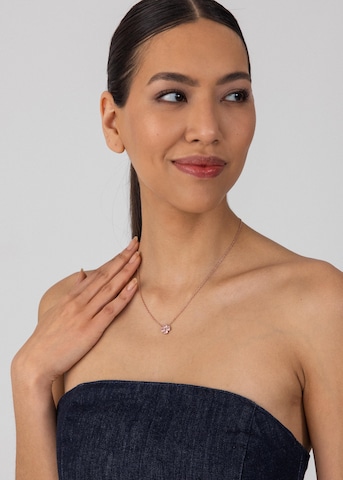 PURELEI Necklace 'Cuore Rosé' in Gold