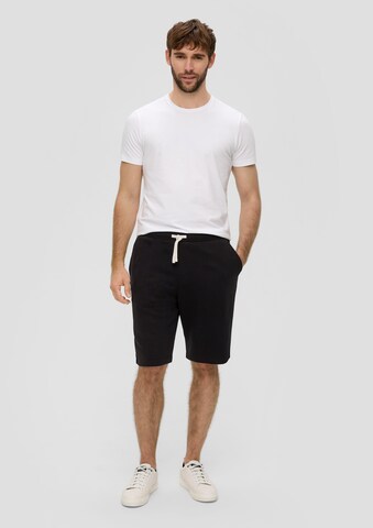 Regular Pantalon s.Oliver en noir : devant