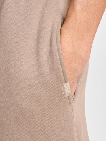 DEF Tapered Sporthose in Beige