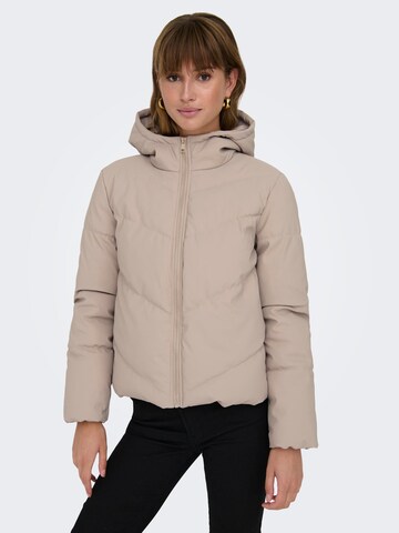 JDY Between-Season Jacket 'ARNHEM' in Grey: front