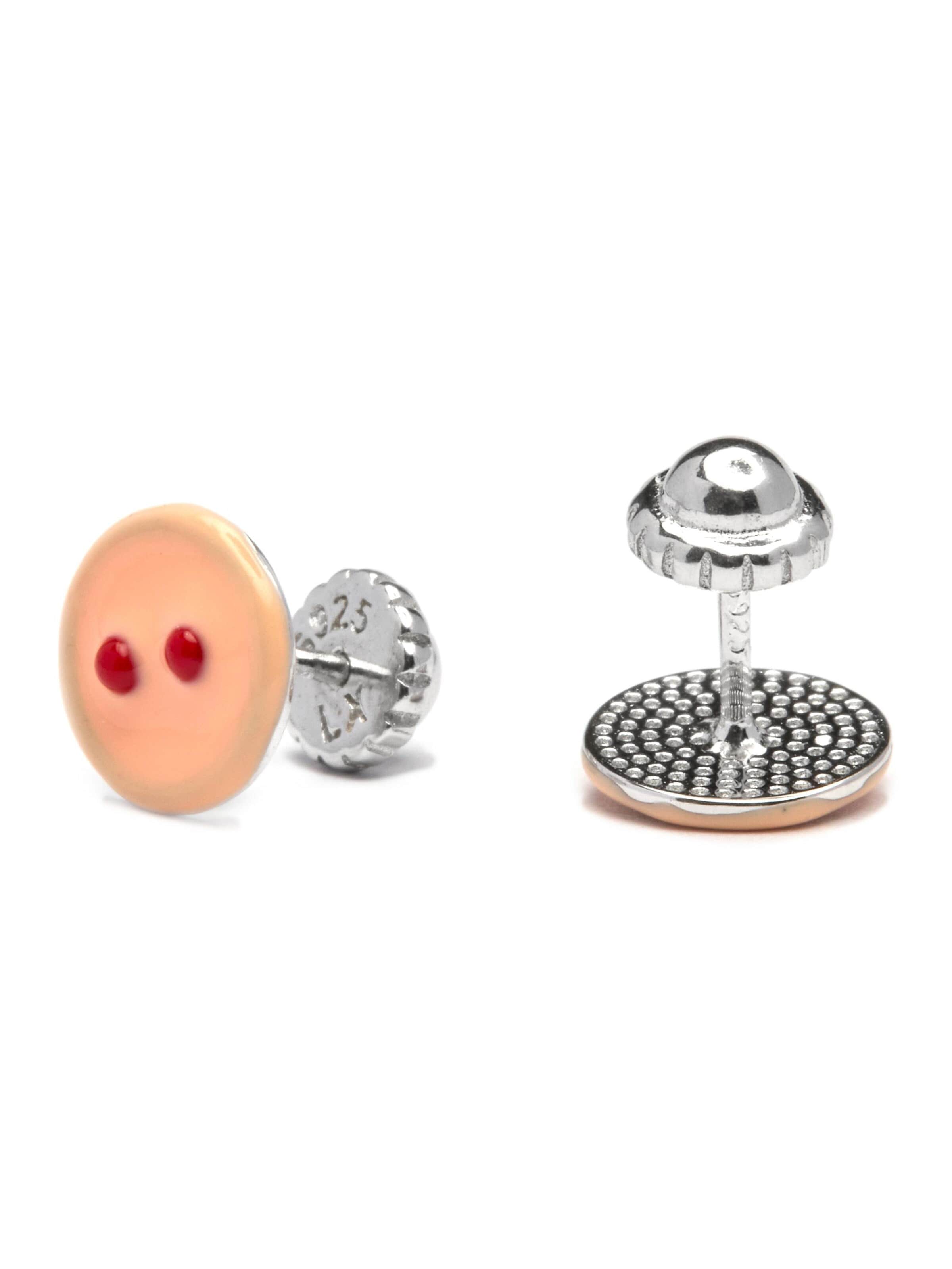 Luxenter - Pendientes 'Lyros' en naranja