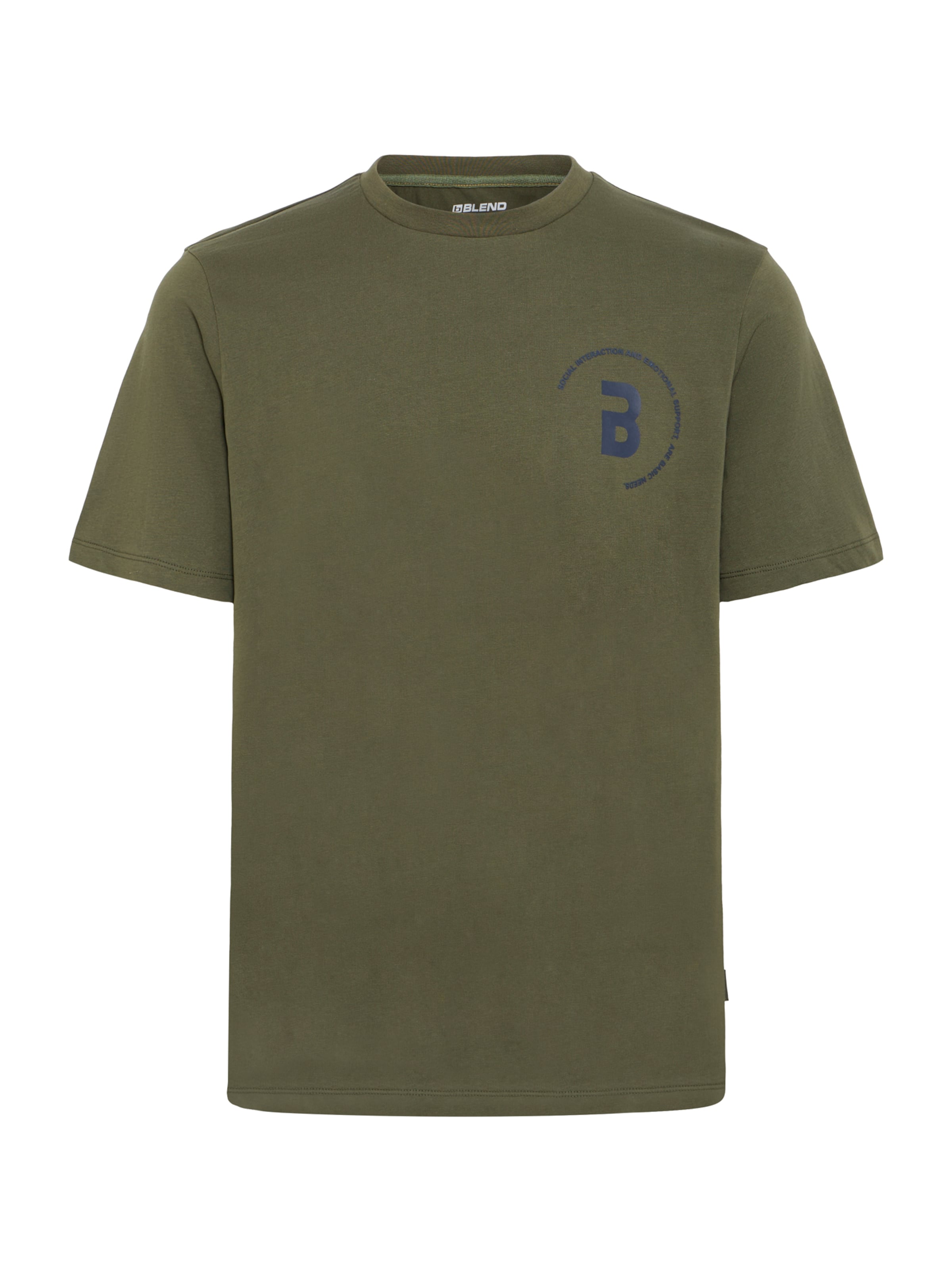 BLEND Shirt 'BHIDO' in Green: front