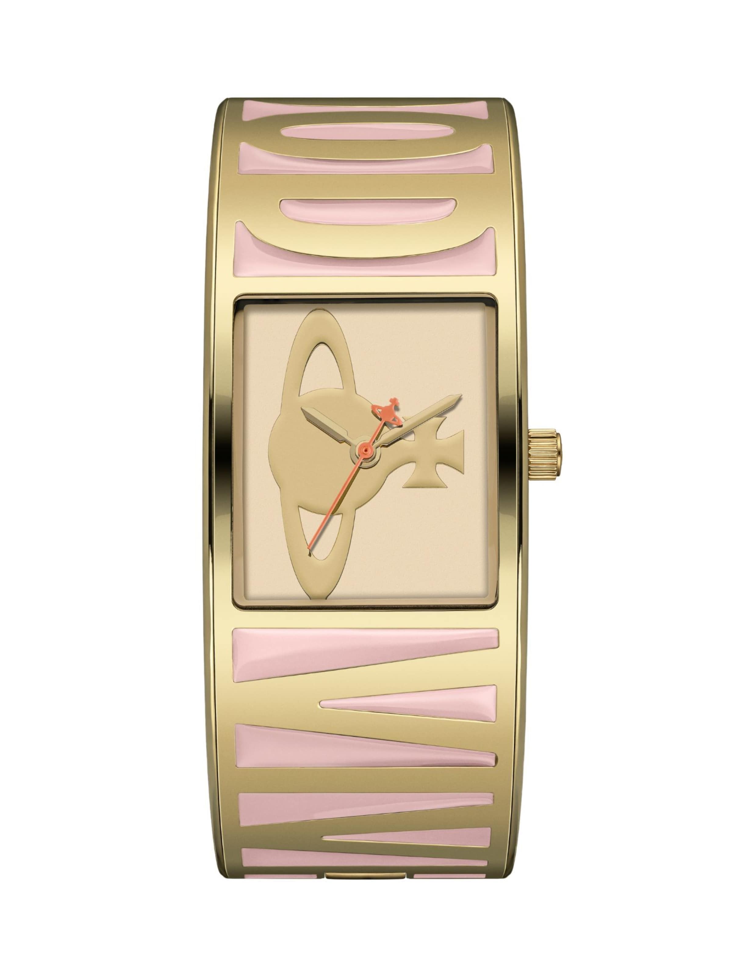 Vivienne Westwood Analog Watch 'Belvoir' in Gold: front