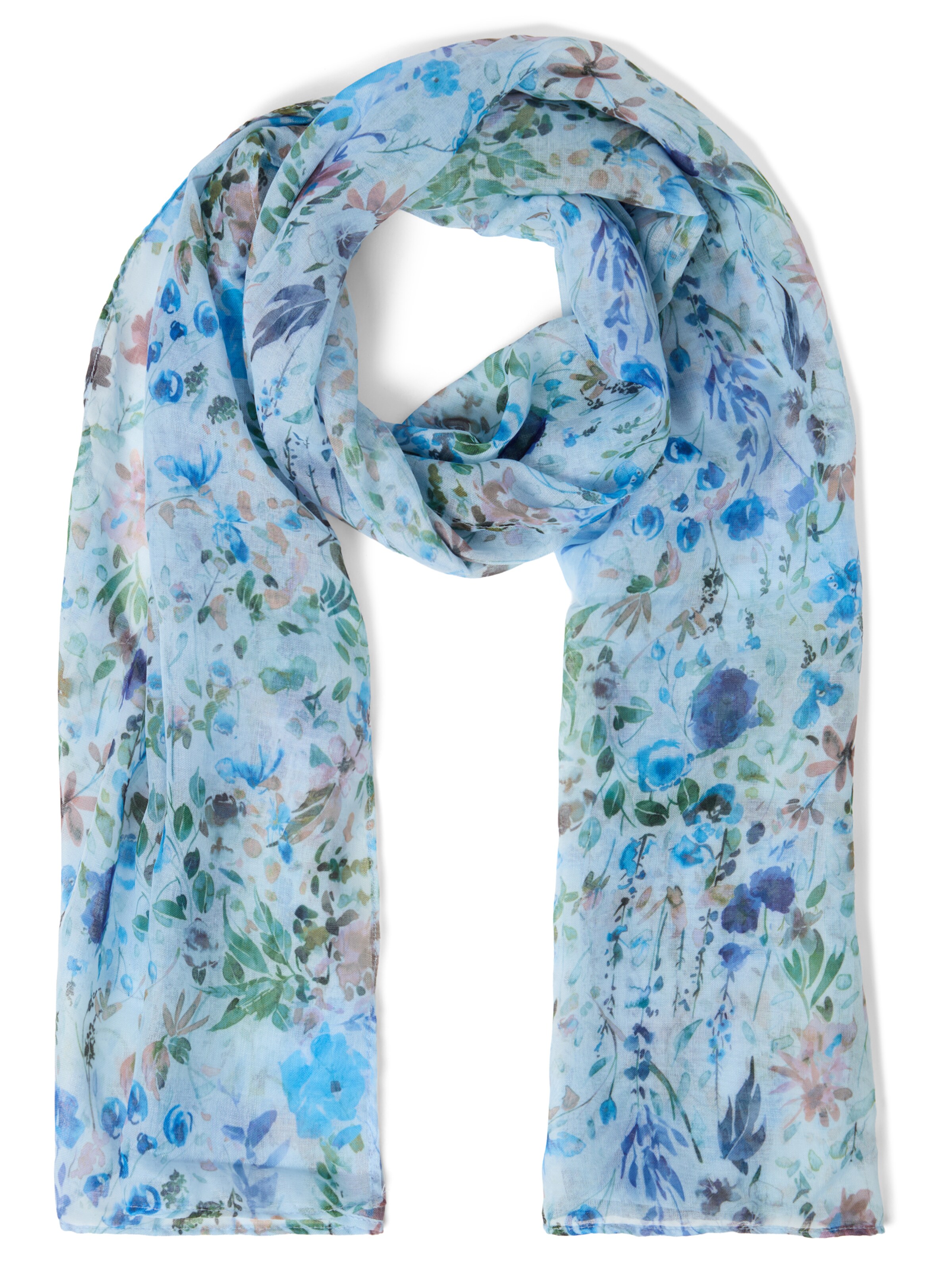 Marie Lund Schal in Blau