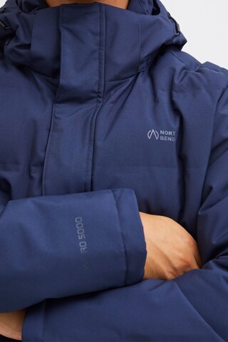 North Bend Steppjacke 'Marko' in Blau