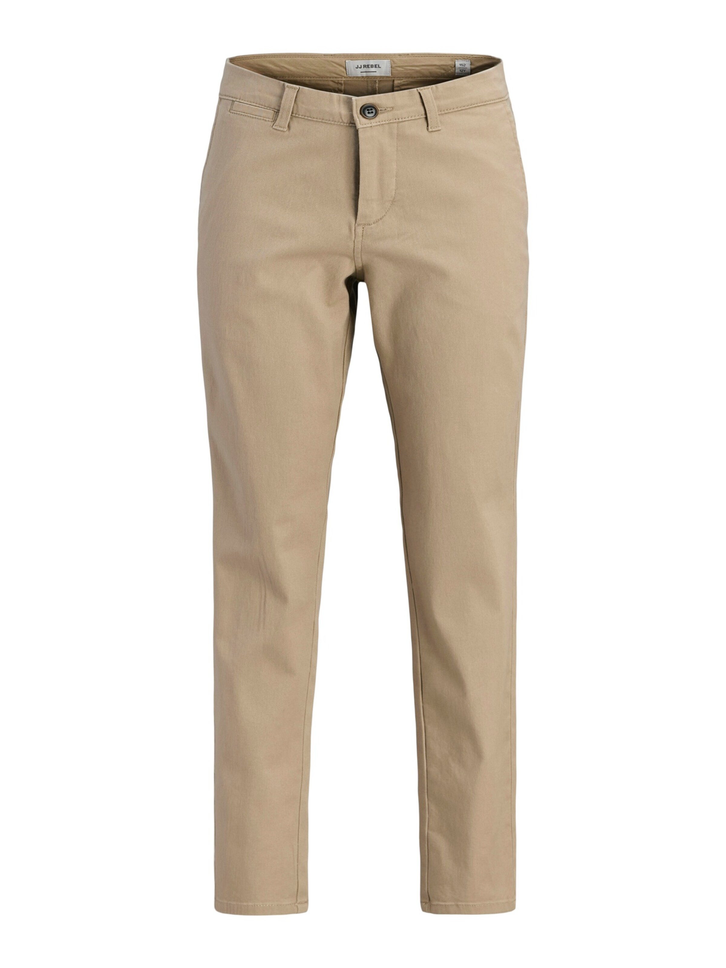 JJ Rebel Normalny krój Spodnie 'JREBKENNI' w kolorze beżowy: przód