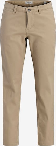 JJ Rebel Normalny krój Spodnie 'JREBKENNI' w kolorze beżowy: przód