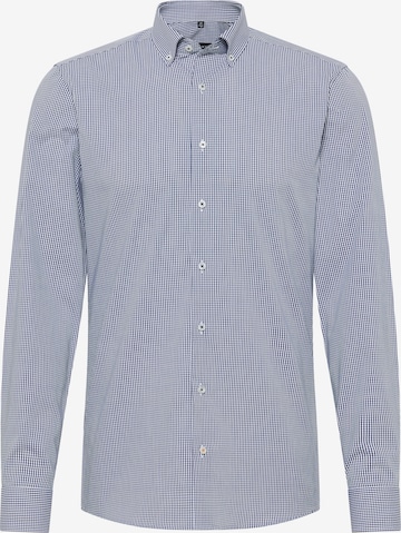 ETERNA Slim fit Business Shirt in Blue: front