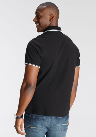 DELMAO Poloshirt in Schwarz