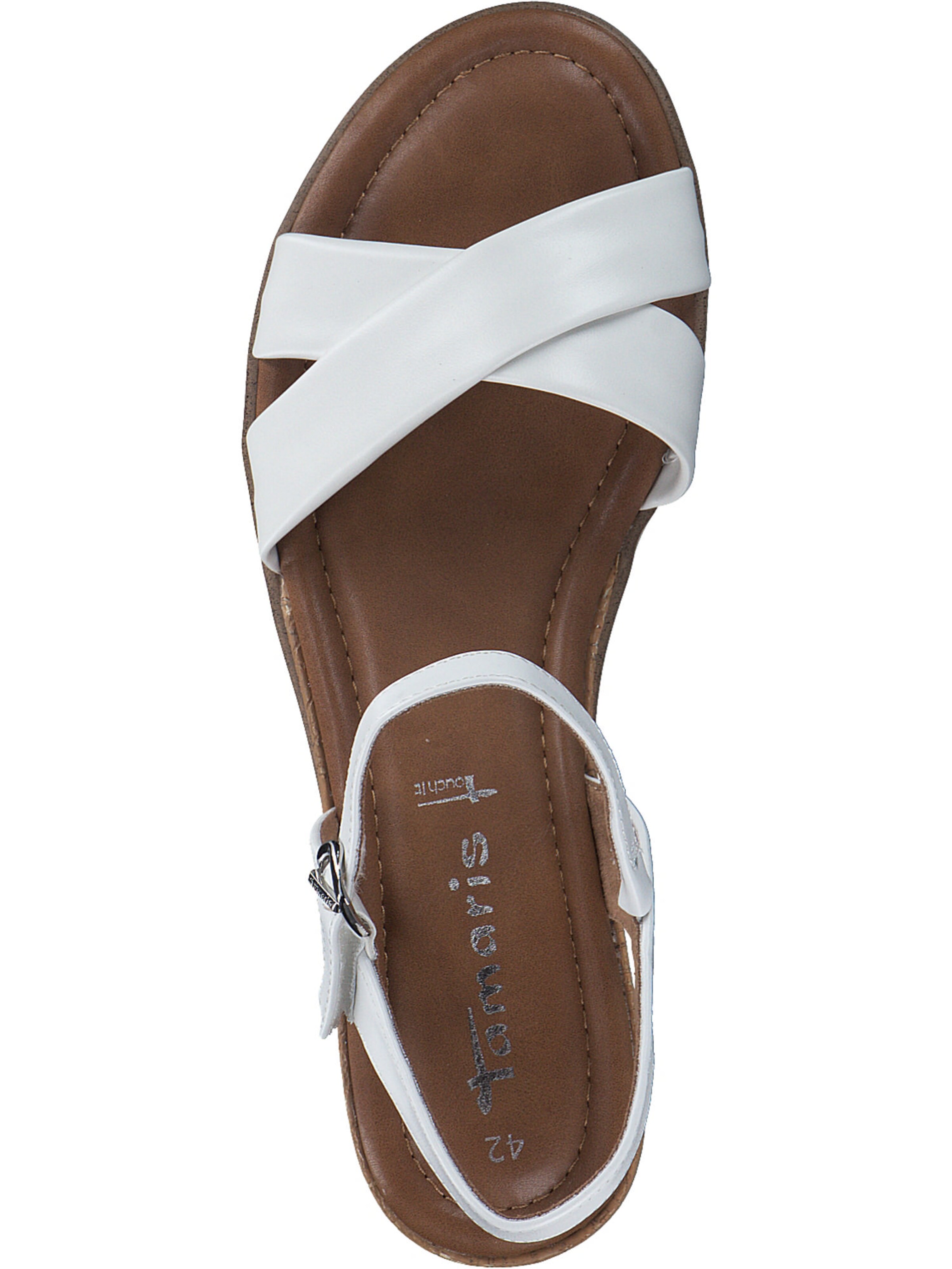 Sandales Tamaris en blanc