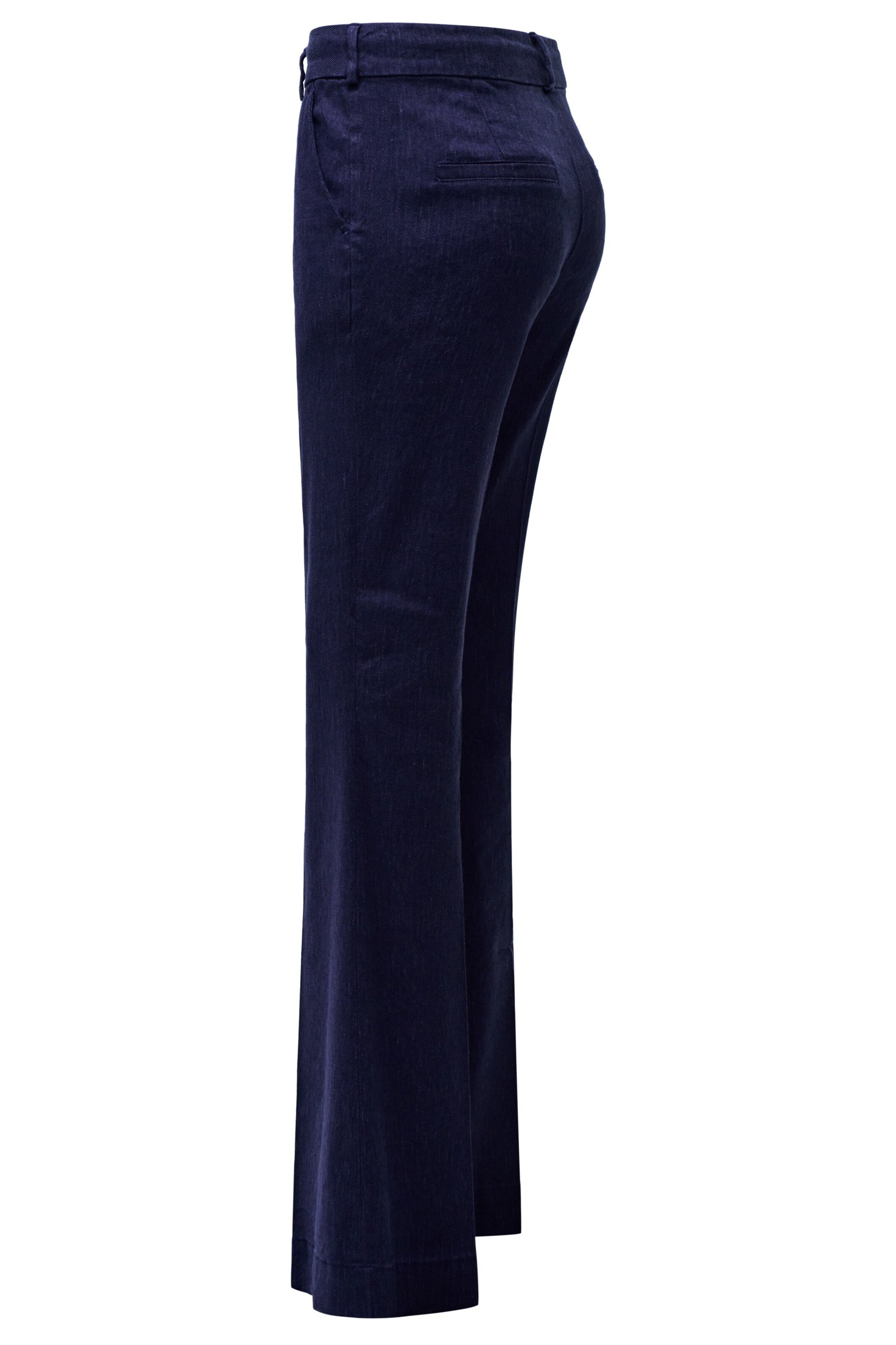 évasé Pantalon chino Salsa Jeans en bleu
