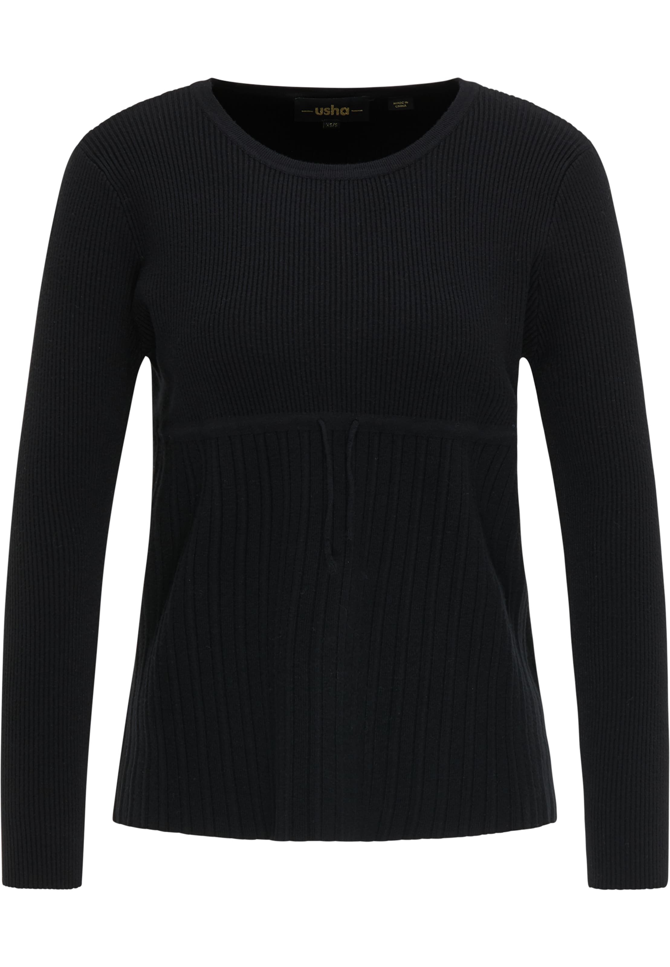 usha BLACK LABEL Sweater in Black: front