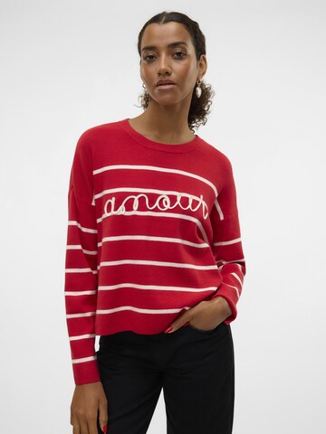 VERO MODA - Jersey 'ARIA' en rojo