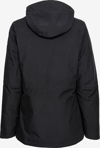 VAUDE Athletic Jacket 'SE W Abelia 3in1 J' in Black