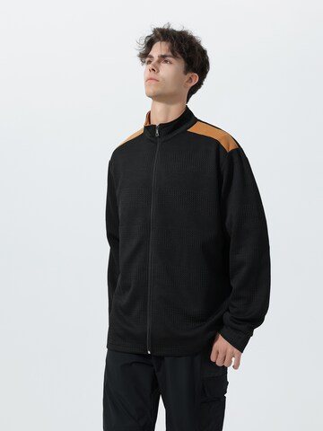 Youthup Sportstrickjacke‌‌‌‌‌ in Schwarz