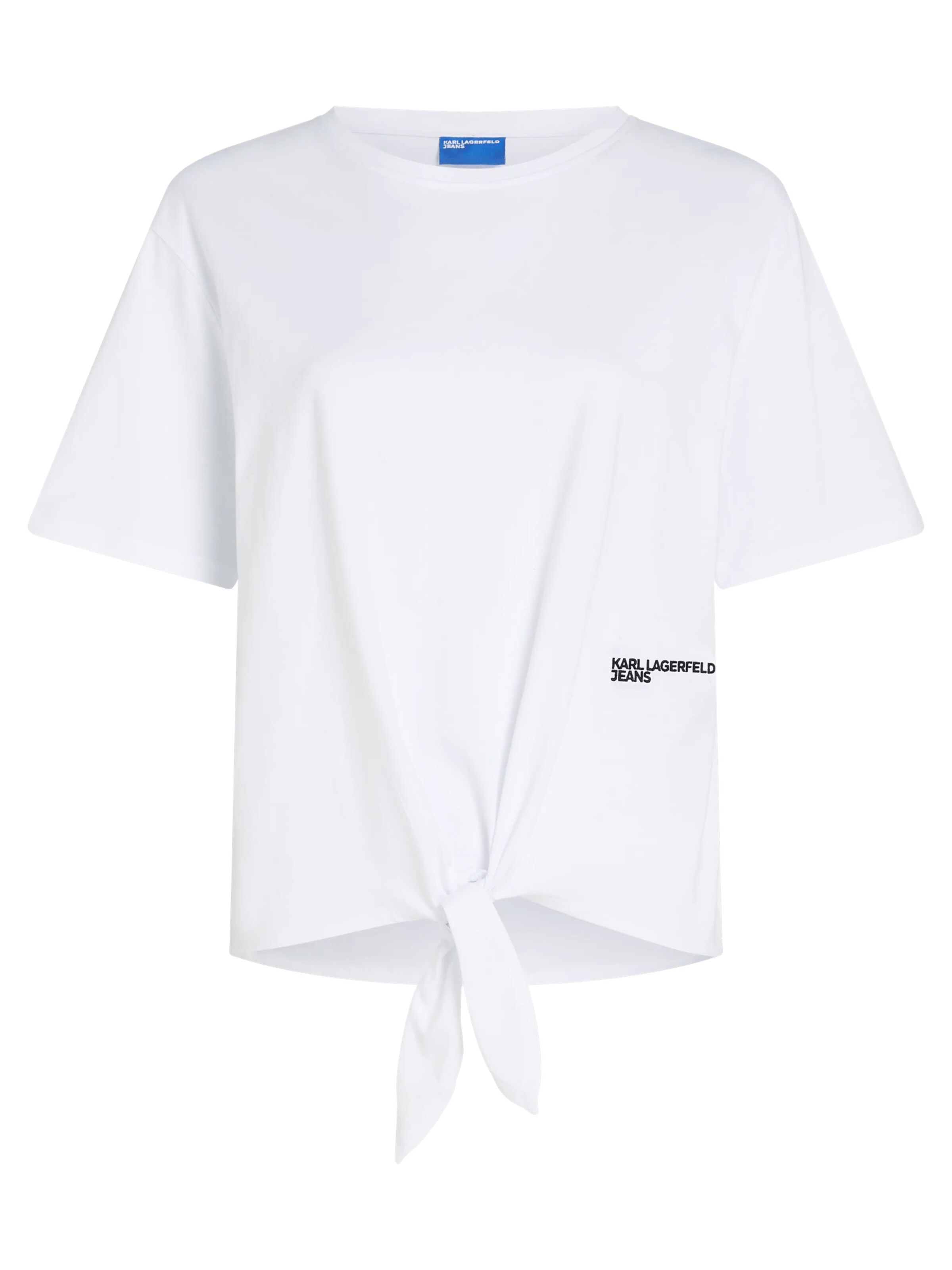 KARL LAGERFELD JEANS - Camiseta en blanco: frente