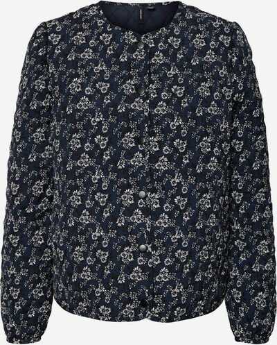 VERO MODA Übergangsjacke in dunkelblau / weiß, Produktansicht