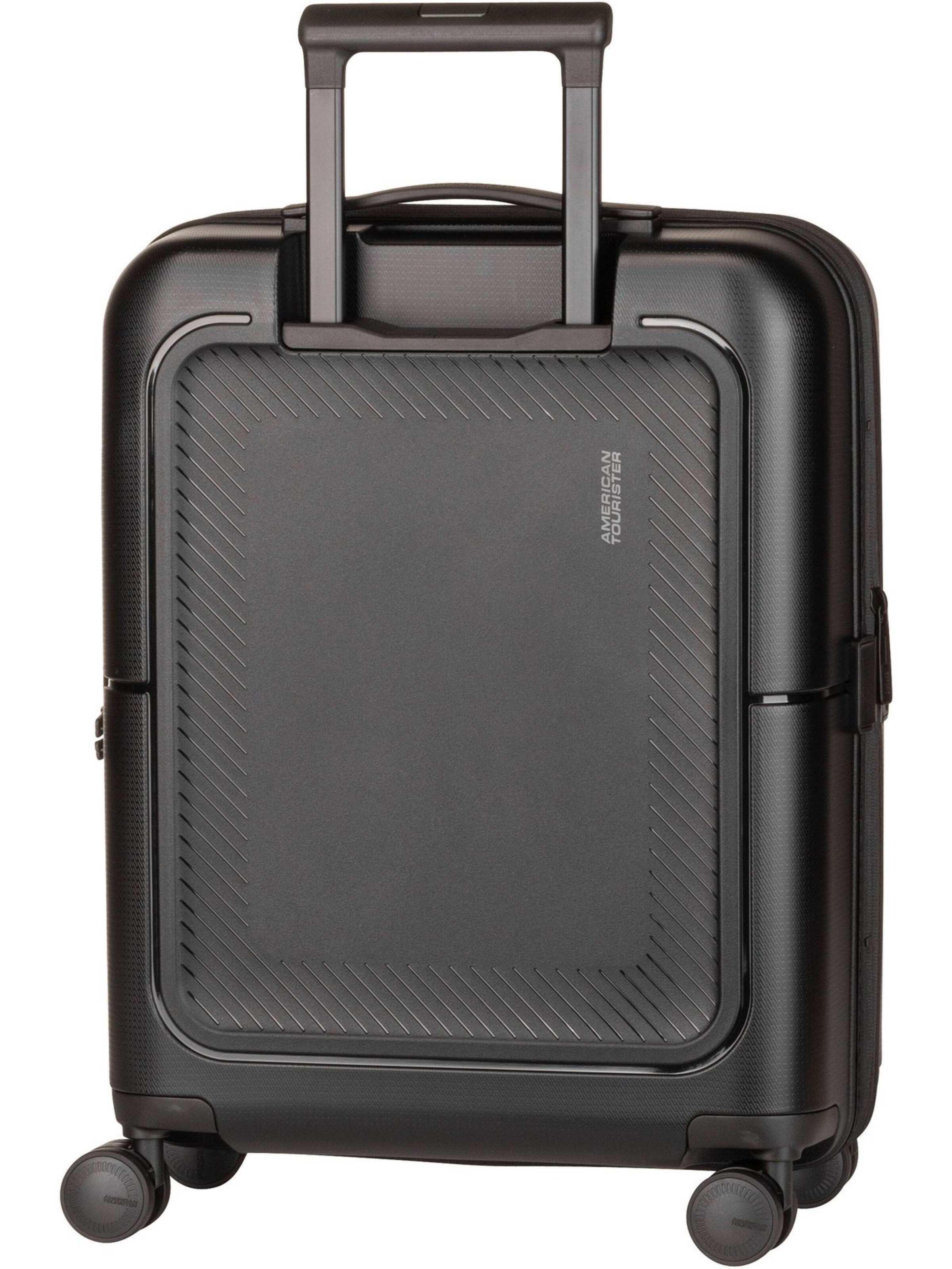 American Tourister Cart 'Dashpop Spinner 55 EXP' in Black