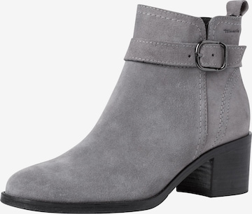 Bottines TAMARIS en gris : devant