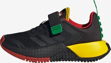 ADIDAS PERFORMANCE Athletic Shoes 'DNA x LEGO®' in Black: front
