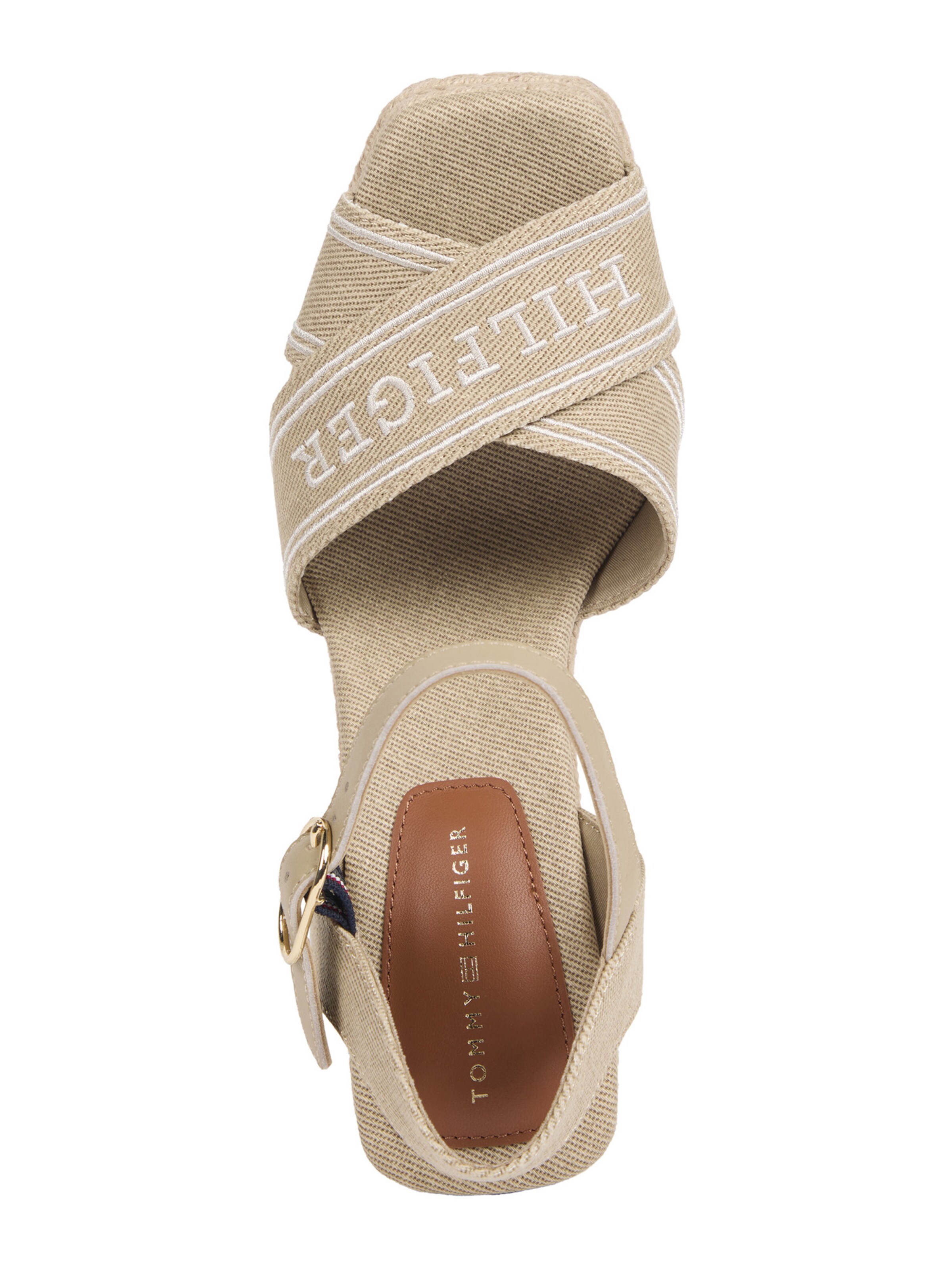 TOMMY HILFIGER Босоножки в Бежевый