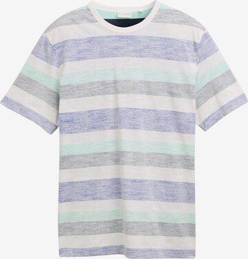 TOM TAILOR Shirt in Blauw: voorkant