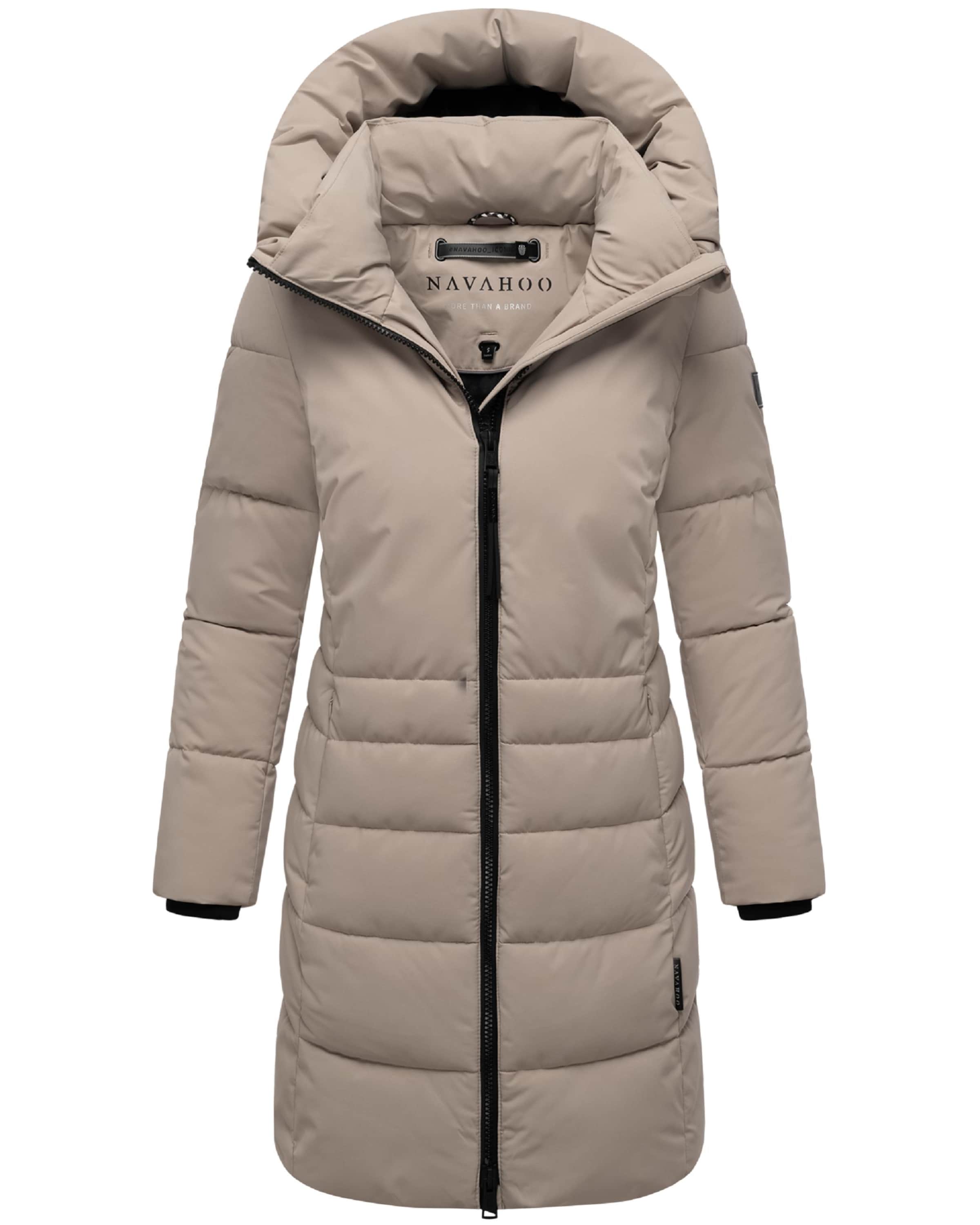 NAVAHOO Зимнее пальто 'Mondnebel XIV' в Серый