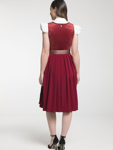 SPIETH & WENSKY Dirndl 'Diandra' in Rood