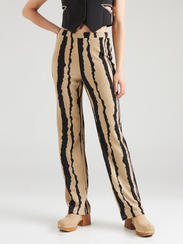 modström Regular Hose 'Harland' in Beige: Vorderseite