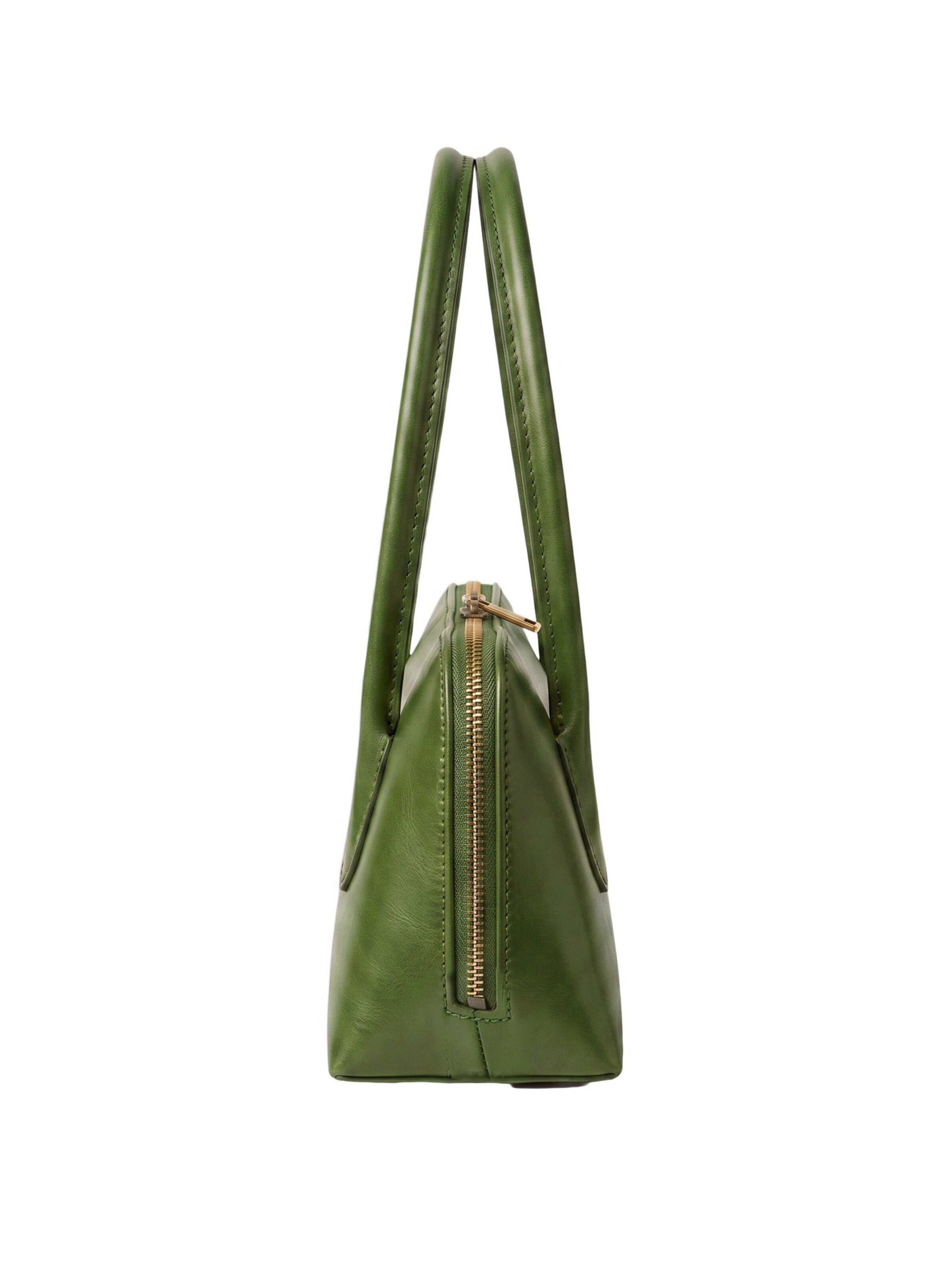 Borsa a spalla 'Borsa a Spalla Donna Pelle Vacchetta I Fratelli - Zip' di I Fratelli in verde