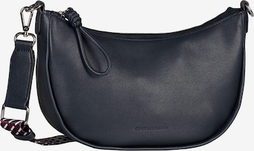 TOM TAILOR Schoudertas 'Tatiana' in Blauw: voorkant