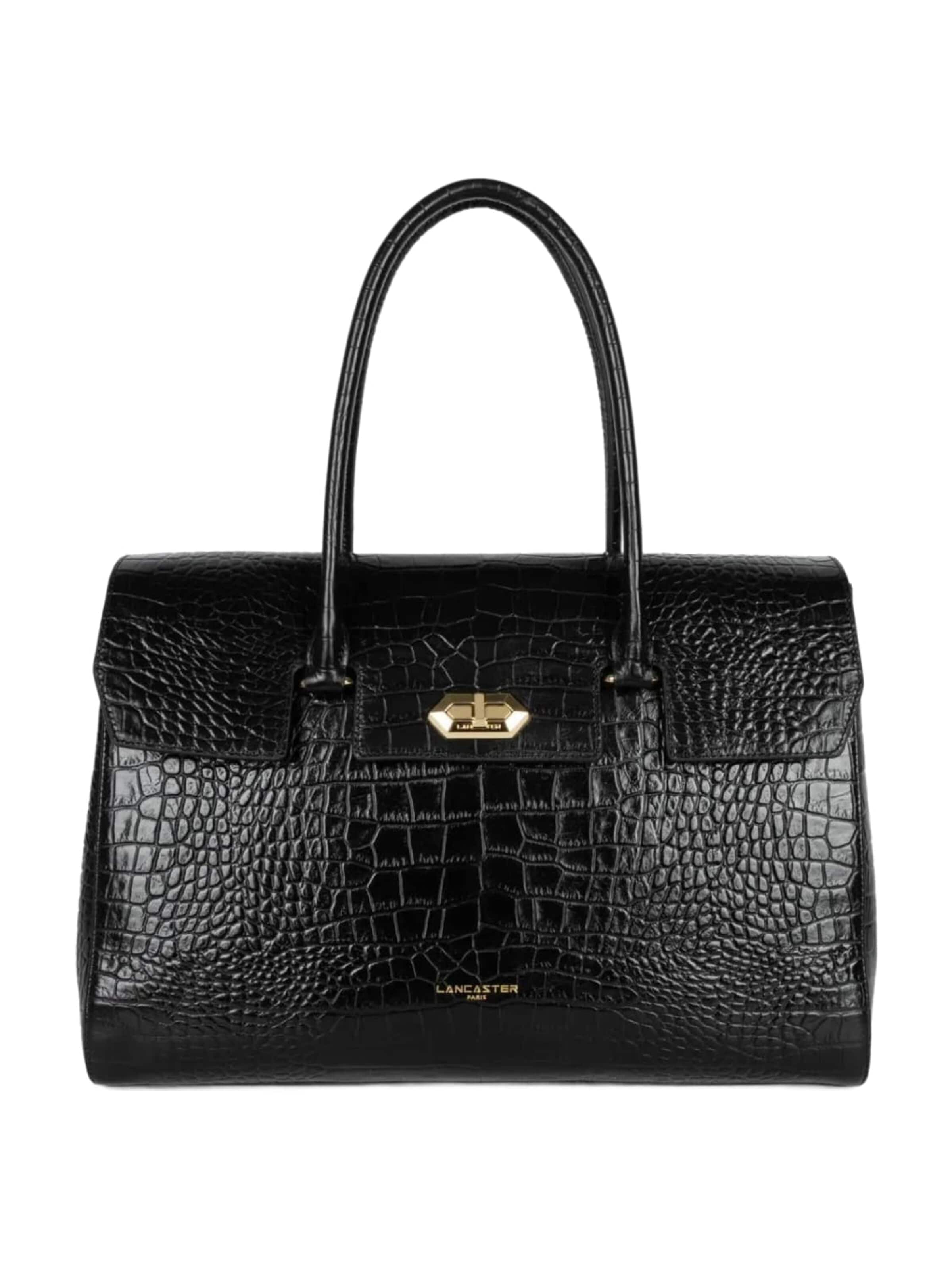 LANCASTER Paris - Shopper 'Exo' en negro: frente