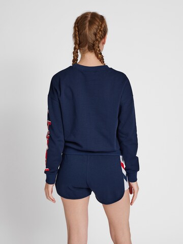 Hummel Sportief sweatshirt in Blauw