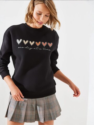 Bianco Lucci - Sweatshirt em preto