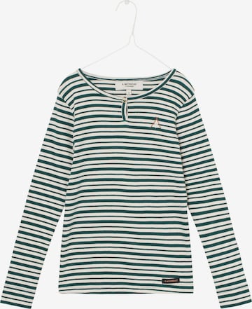 A Monday in Copenhagen Shirt 'Beau' in Groen: voorkant