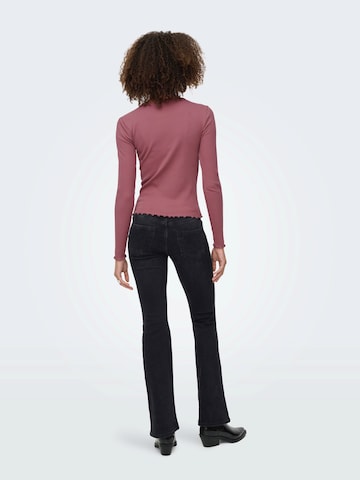 ONLY Μπλουζάκι 'ONLINA' σε ροζ