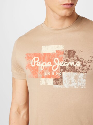 Pepe Jeans Majica 'SCOTTY' | bež barva