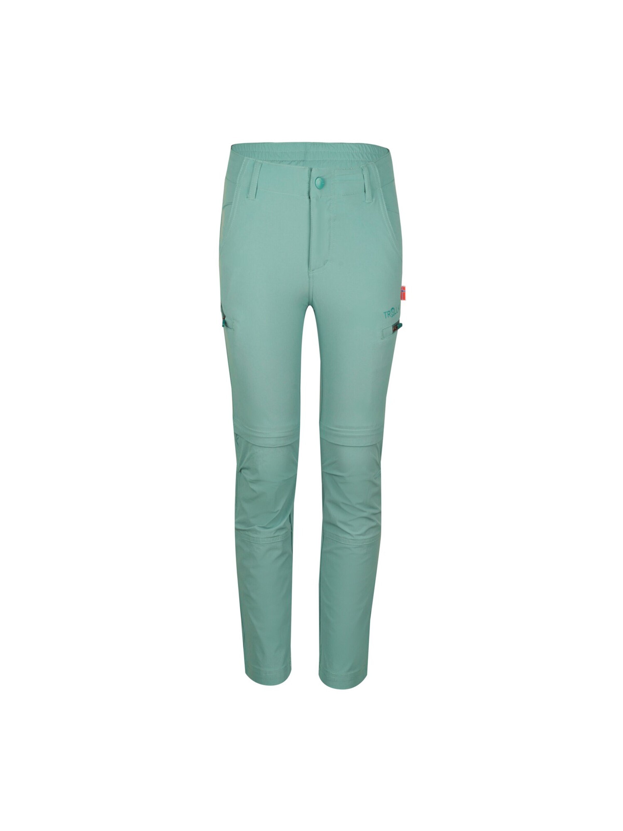 TROLLKIDS Workout Pants in Green: front