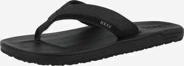 REEF Zehensandale ' Cushion ' in Schwarz